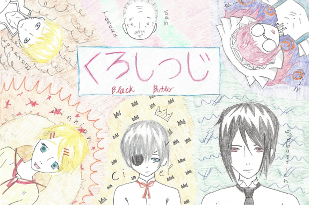 Kuroshitsuji Main Cast Poster