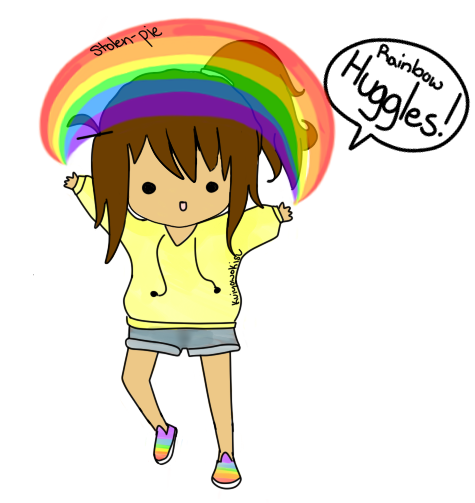 Rainbow HUGGLES!