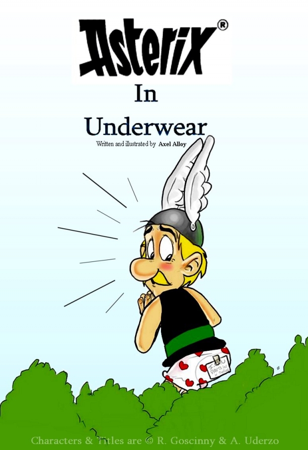 Asterix in Underwear - Cover