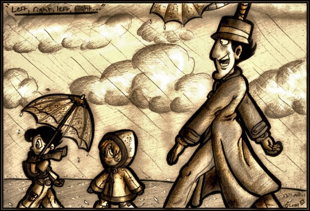 "Left, Right, Left, Right..."