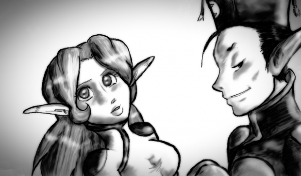 Axel & Yuna Scribble