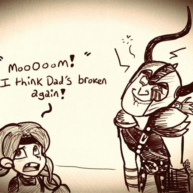 Drunk Doodles - Dagur and Freja