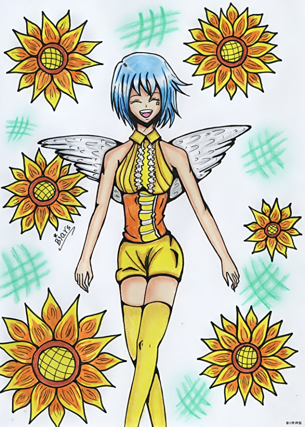 Sun Flower Girl