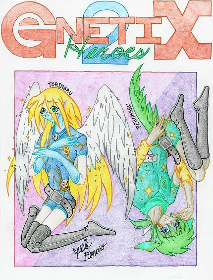 Genetix 2 Heroes (cover Design 1)