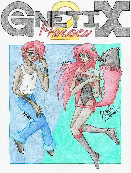 Genetix 2 Heroes (cover Design 3)