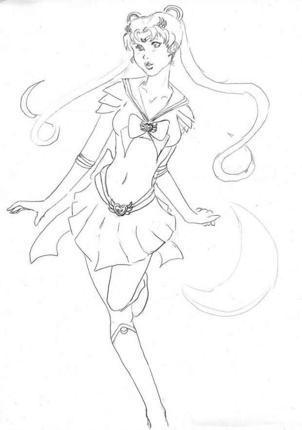 Sailor Moon Sketch