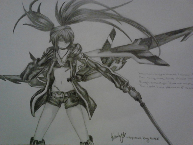 Black Rock Shooter Sketch