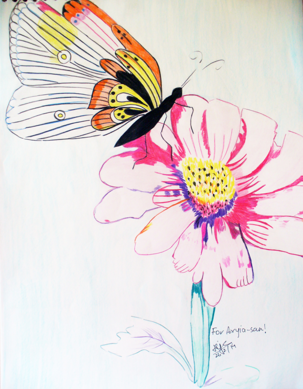 Butterfly on a Flower