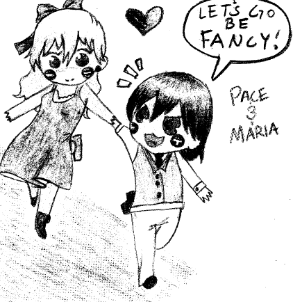 BW Chibi Pace and Maria