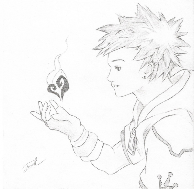 This is me in Kingdom Hearts