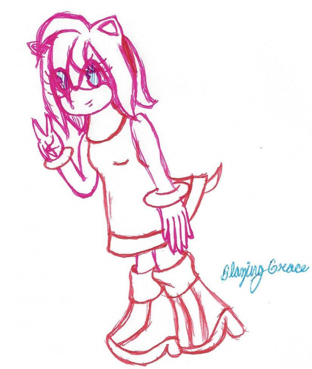 Amy Rose in Pen Only