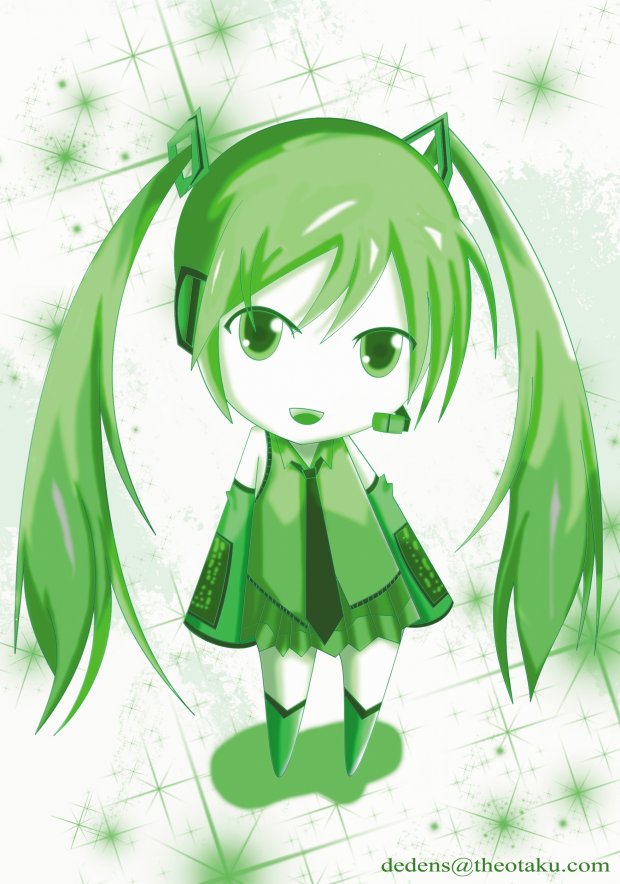 green vocaloid