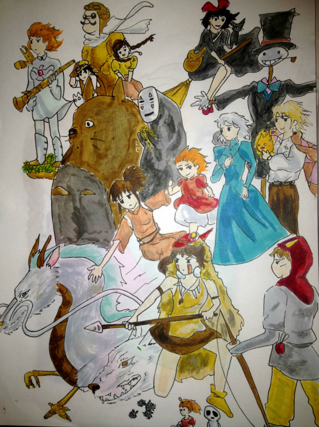 Ghibli Collage