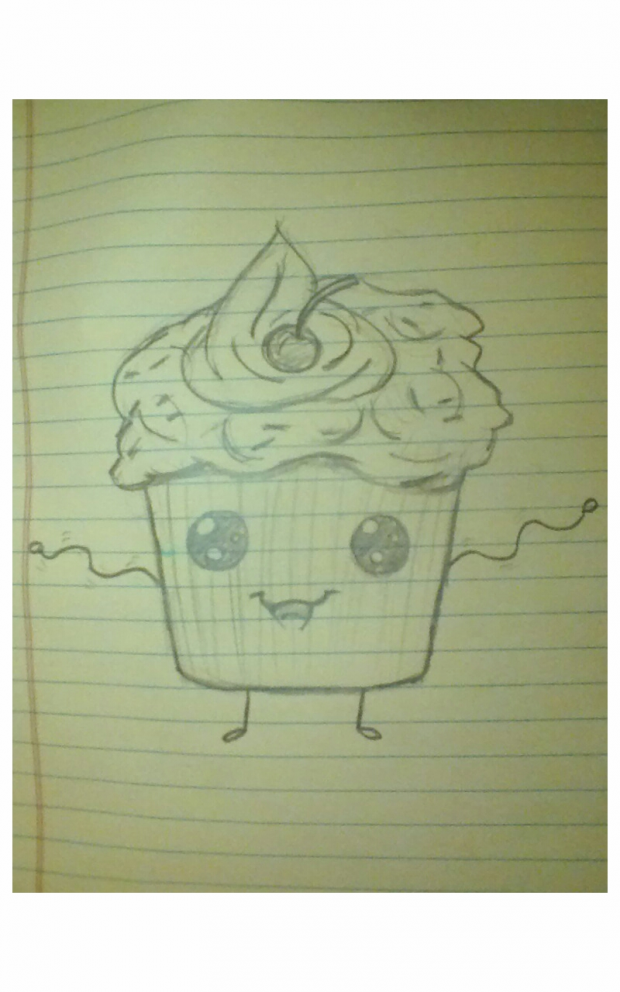 Kawaii Dancin' Cupcake