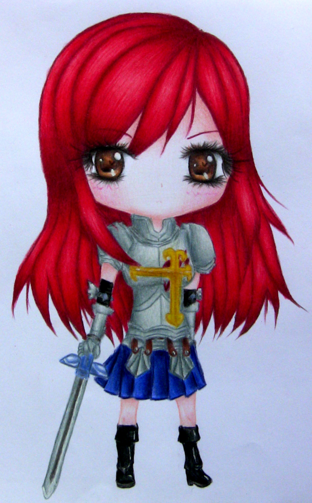Erza Scarlet Chibi