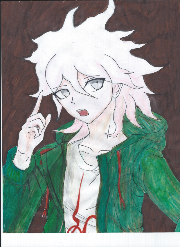 Komaeda (coloured- but still not finished)