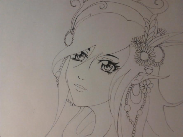 Harvest Fairy Outline