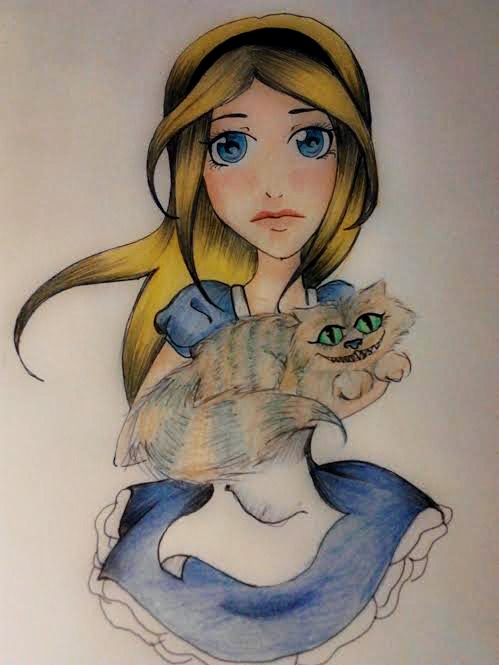 Alice x Cheshire colored