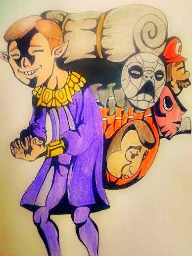 Colored Mask Salesman