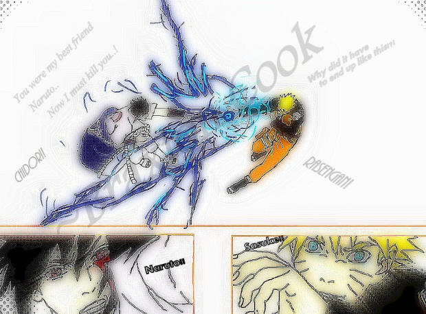 Naruto vs Sasuke