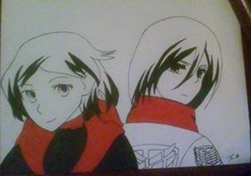 Mikasa and Ruby