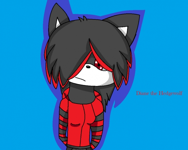 My Sonic character, Diane