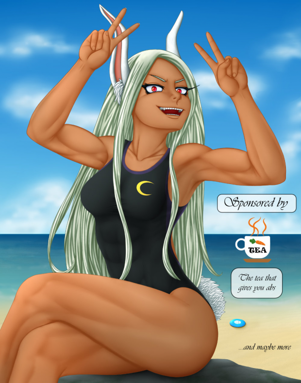 Rumi Usagiyama at the beach 2