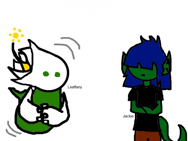 Leaffany and Jackie