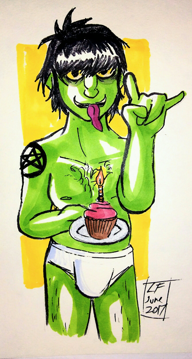 Happy birthday Murdoc!