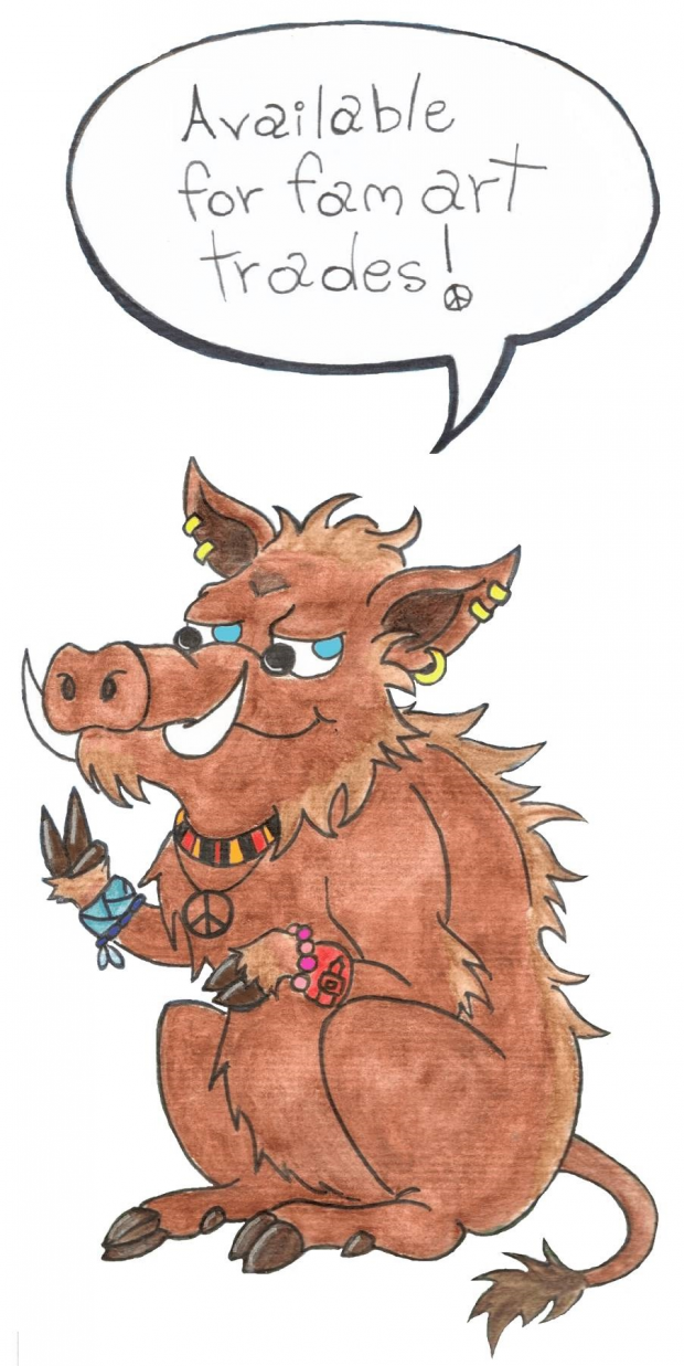 George the groovy boar says...