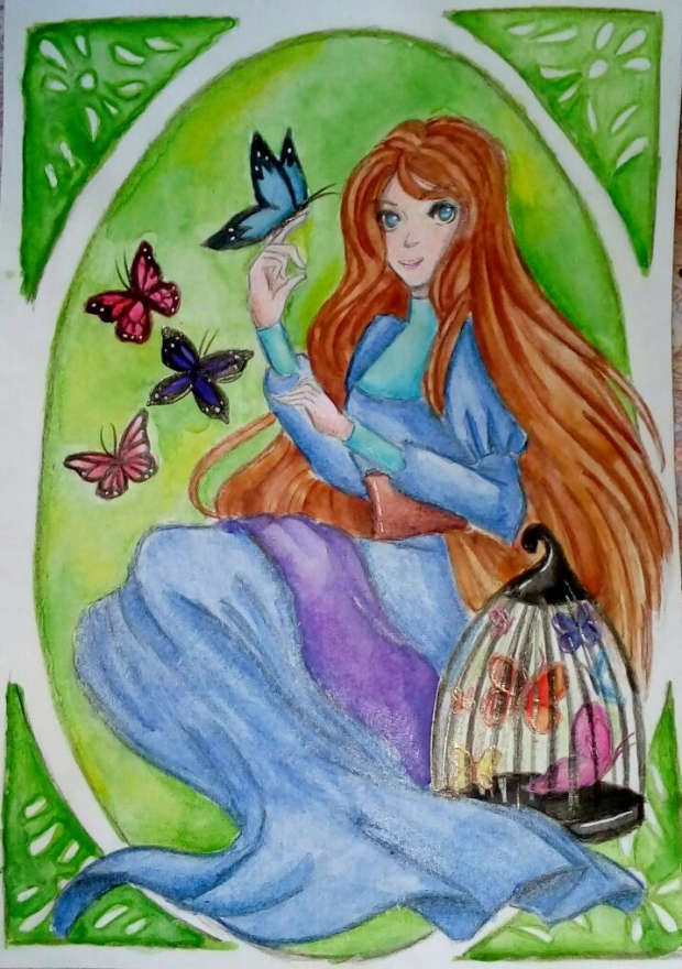 Wings~ Cheap art challenge(?)