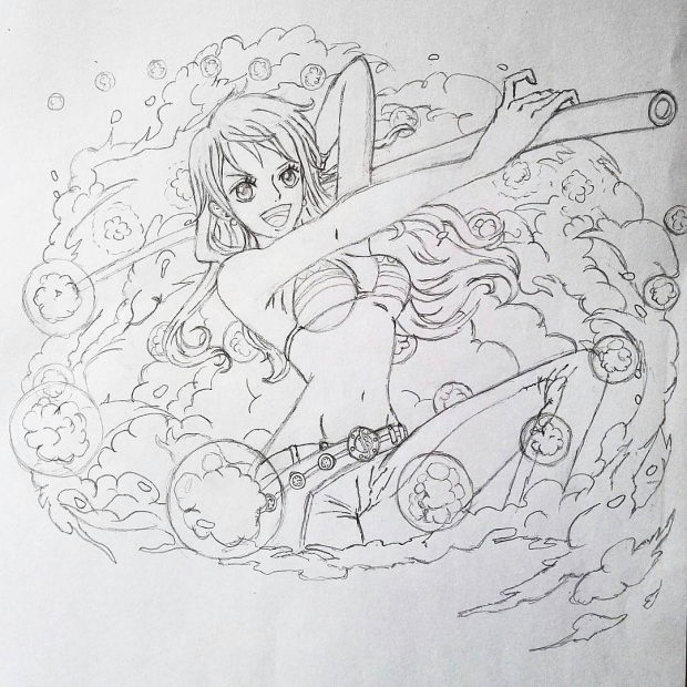 Nami from optc game