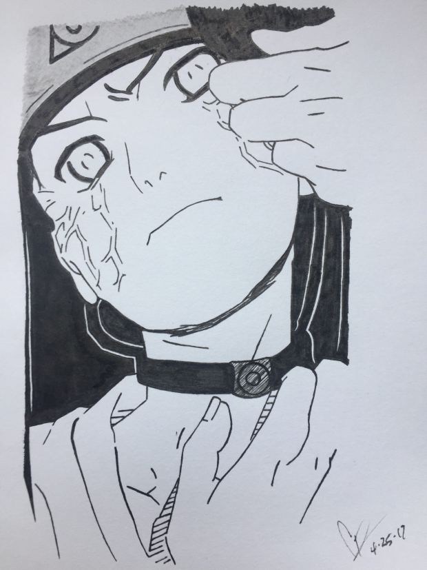 Neji Hyuga from Naruto Shippuden Anime