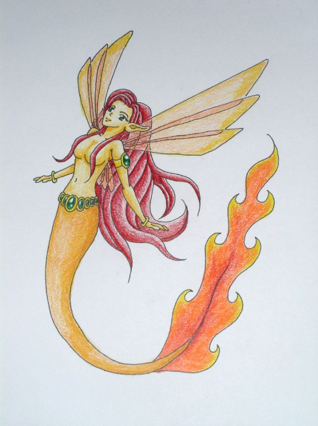 Fire Fairy (color)