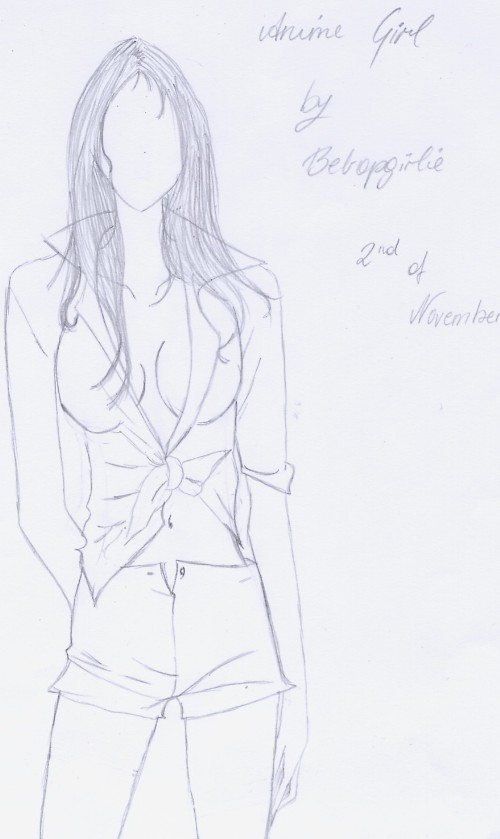 Aniem Girl's Body..(sketch)
