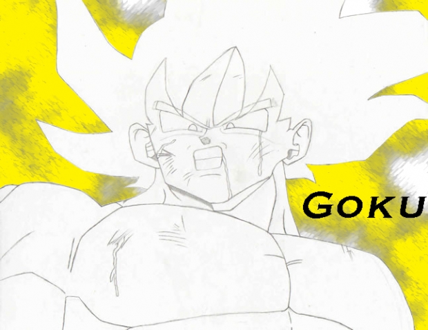 Goku Stares
