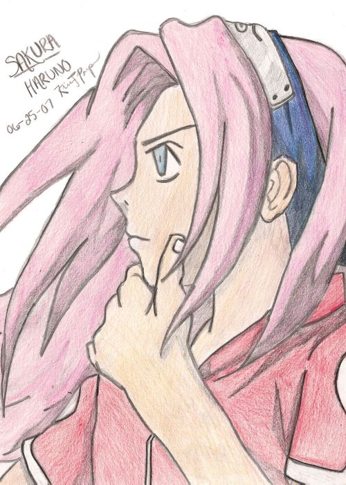 Sakura Haruno: Colored Version