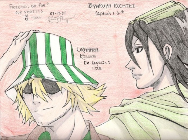 Kisuke And Byakuya