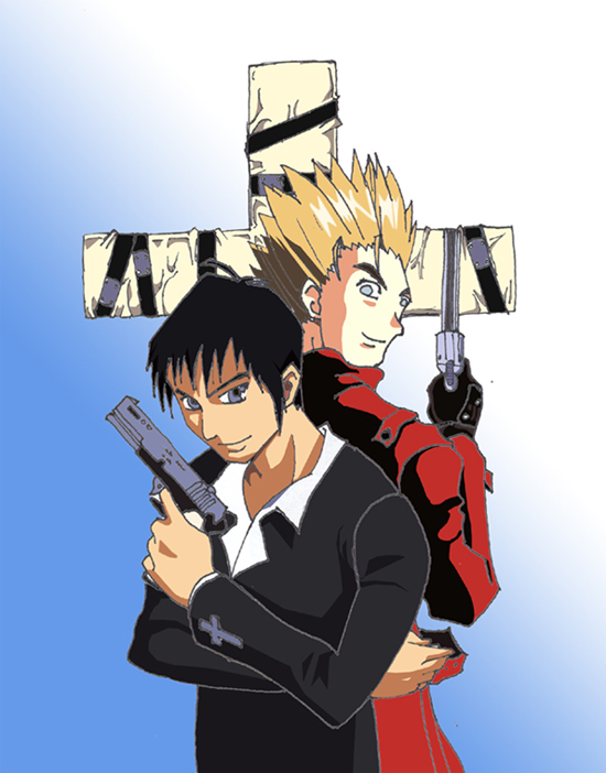 Vash And Wolfwood (colored)