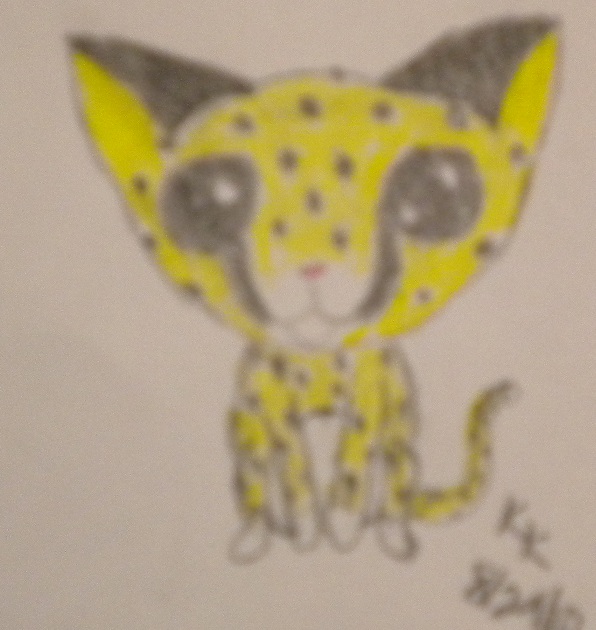 Chibi Cheetah kitten