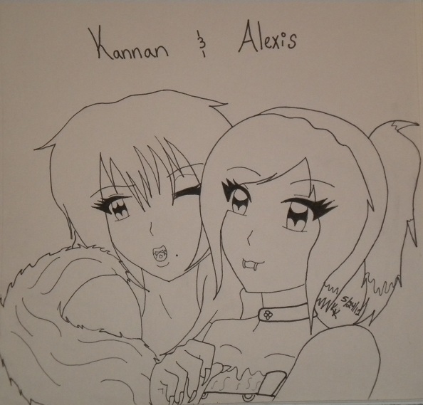 Kannan and Alexis (inked)