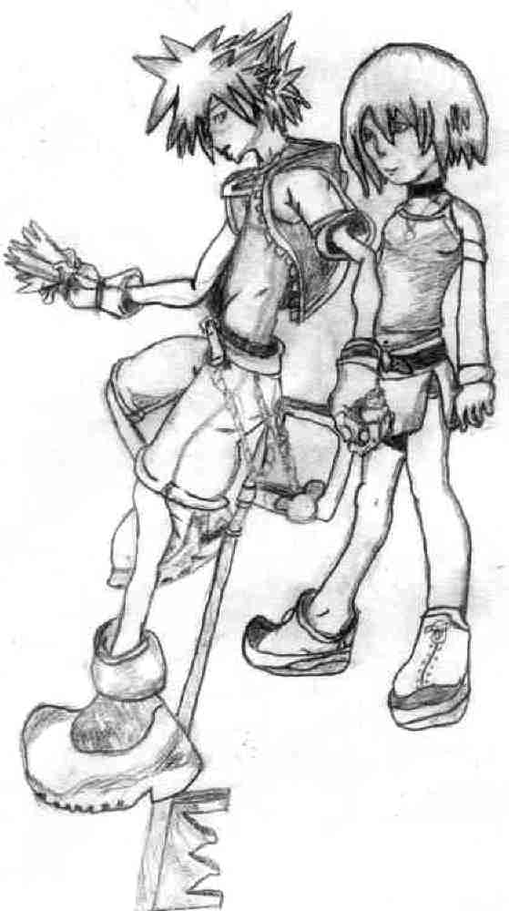 Sora And Whats Her Name.