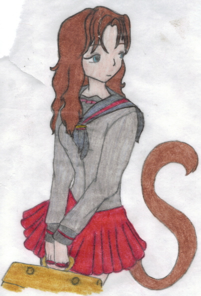 School Girl Kitty