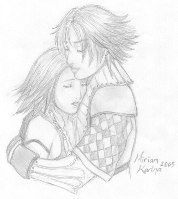 Yuna And Shuyin-- Ffx-2