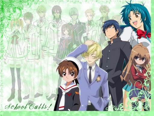 Anime School Uniforms