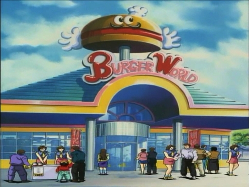 Yu-Gi-Oh! - Burger World
