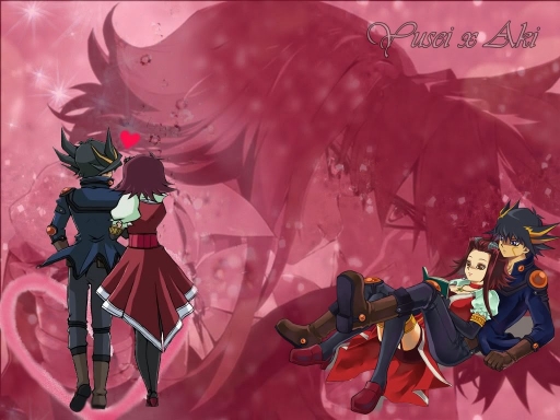 Yusei x Aki - V-Day 2012