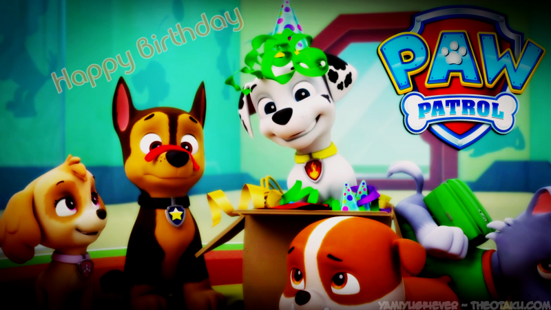 Paw Patrol - Happy Birthday!