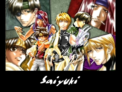 Saiyuki Group Anime Style