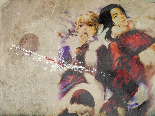 Paper Dolls in the Snow